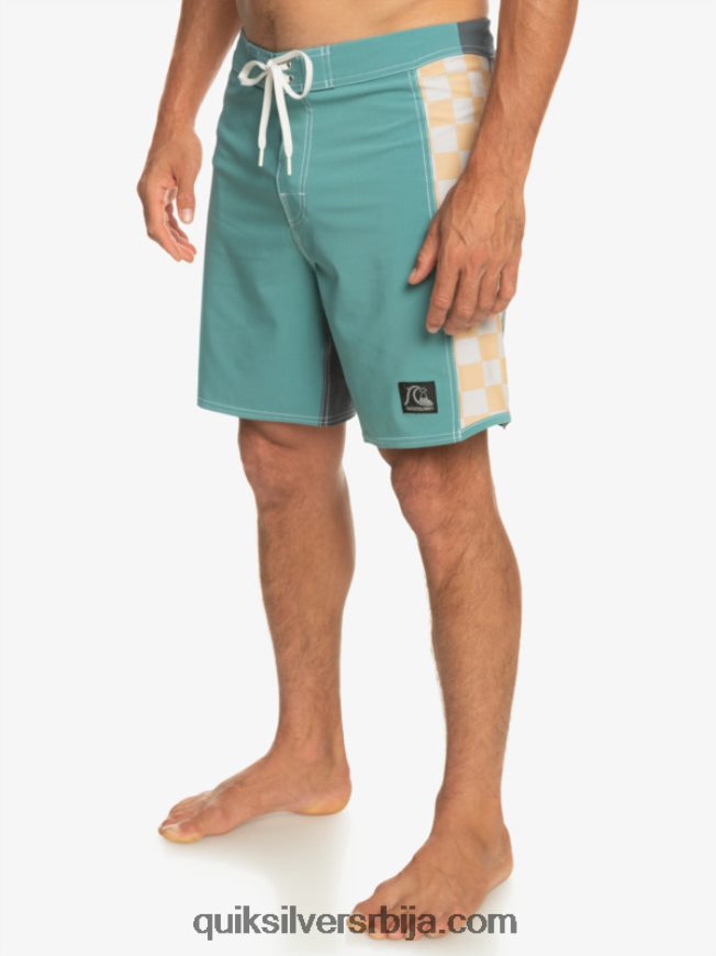 мушкарци Quiksilver оригинал арцх 18 боардсхортс бриттани блуе Z824VN177