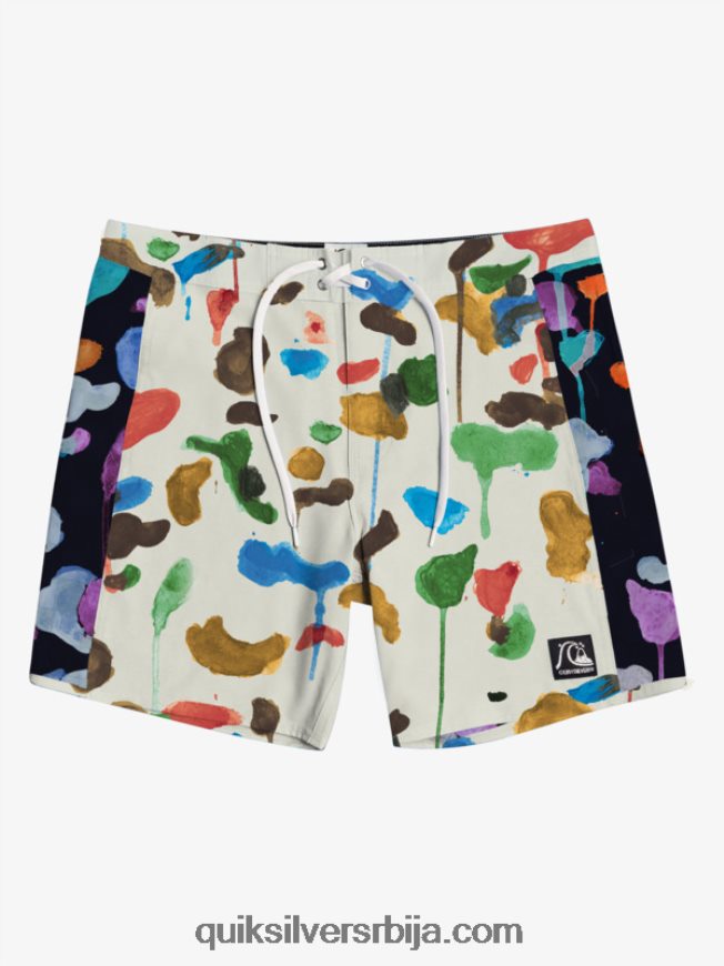 мушкарци Quiksilver хемпстретцх оригинал арцх бланк цанвас 18 боардсхортс натас каупас - бреза Z824VN1822