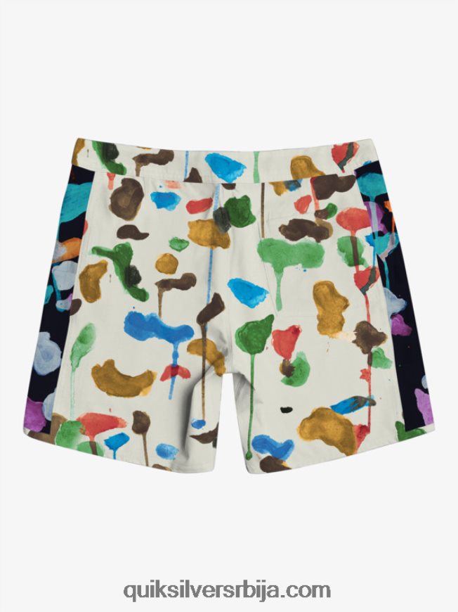 мушкарци Quiksilver хемпстретцх оригинал арцх бланк цанвас 18 боардсхортс натас каупас - бреза Z824VN1822
