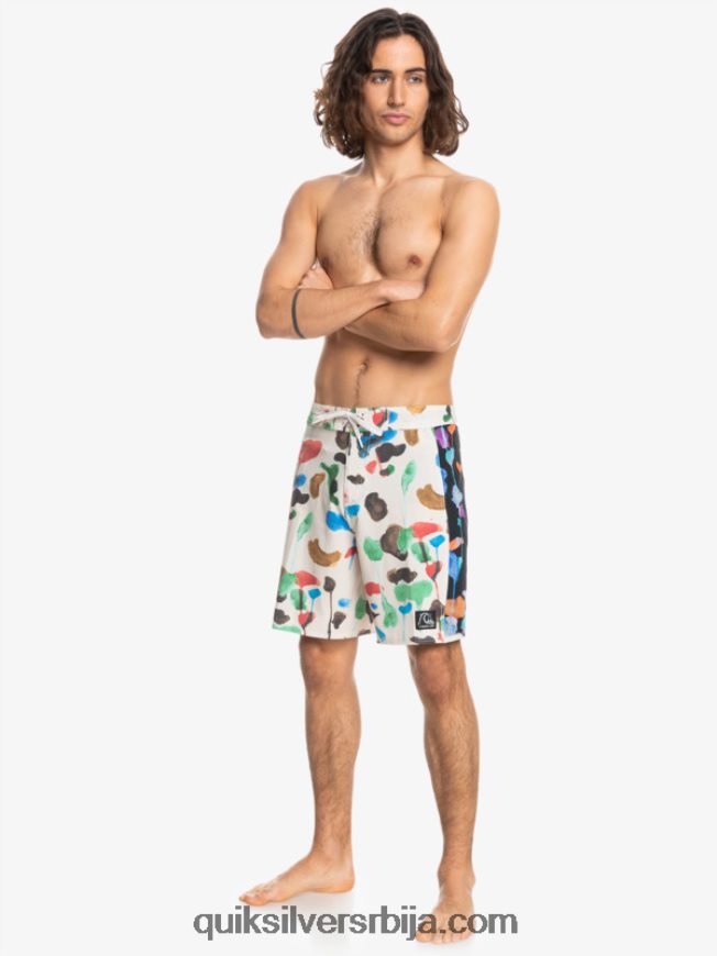 мушкарци Quiksilver хемпстретцх оригинал арцх бланк цанвас 18 боардсхортс натас каупас - бреза Z824VN1822