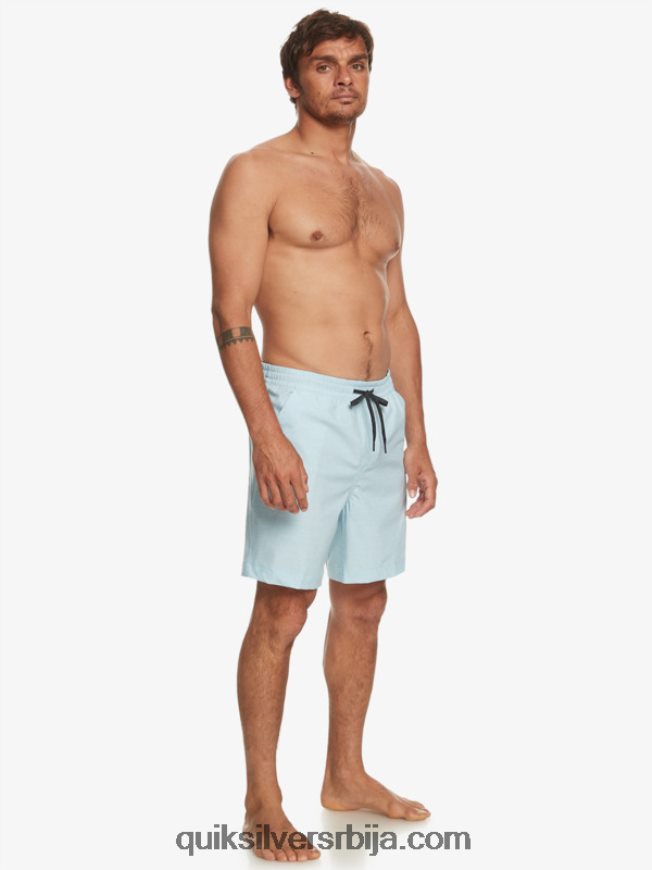 мушкарци Quiksilver такер хеатхер 18 ампхибиан боардсхортс небеско плави вријесак Z824VN304