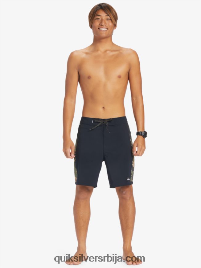 мушкарци Quiksilver сурфсилк арцх 18 боардсхортс детелина са четири листа Z824VN310