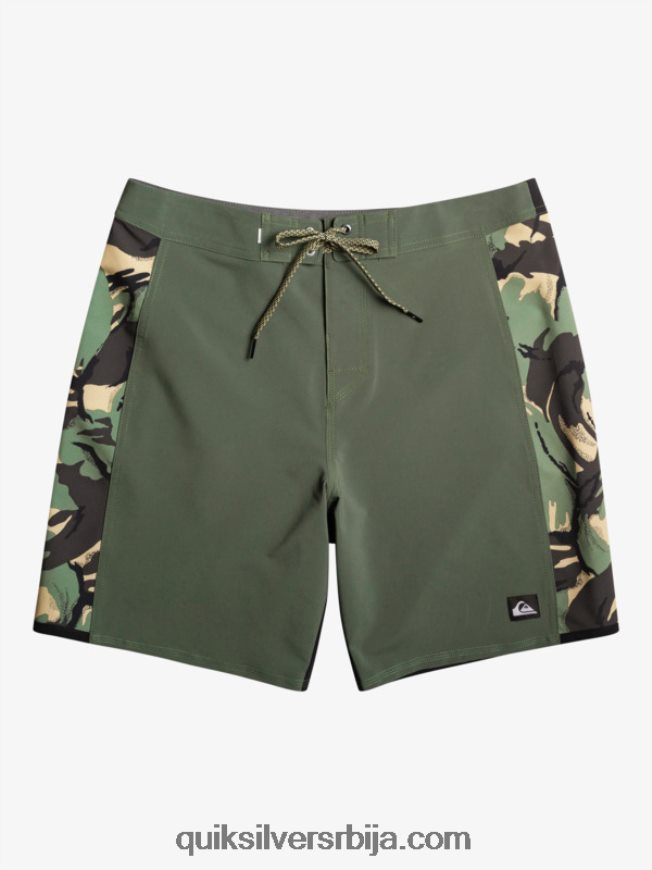 мушкарци Quiksilver сурфсилк арцх 18 боардсхортс цамо Z824VN312