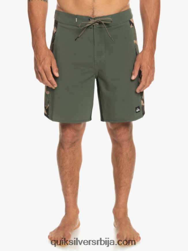 мушкарци Quiksilver сурфсилк арцх 18 боардсхортс цамо Z824VN312