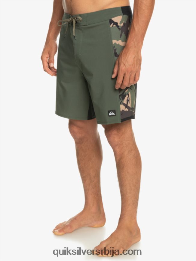 мушкарци Quiksilver сурфсилк арцх 18 боардсхортс цамо Z824VN312