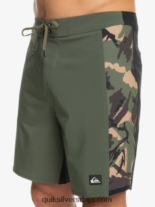 мушкарци Quiksilver сурфсилк арцх 18 боардсхортс цамо Z824VN312