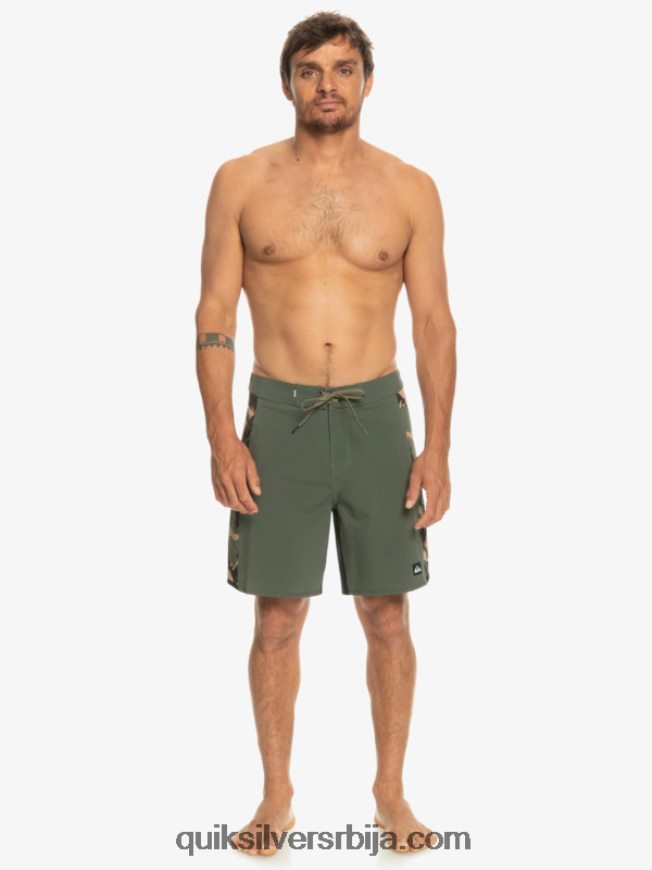 мушкарци Quiksilver сурфсилк арцх 18 боардсхортс цамо Z824VN312