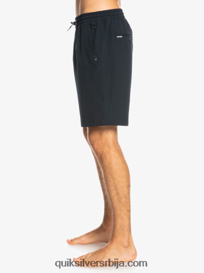 мушкарци Quiksilver океански еластични 18 амфибијски шорц црн Z824VN342