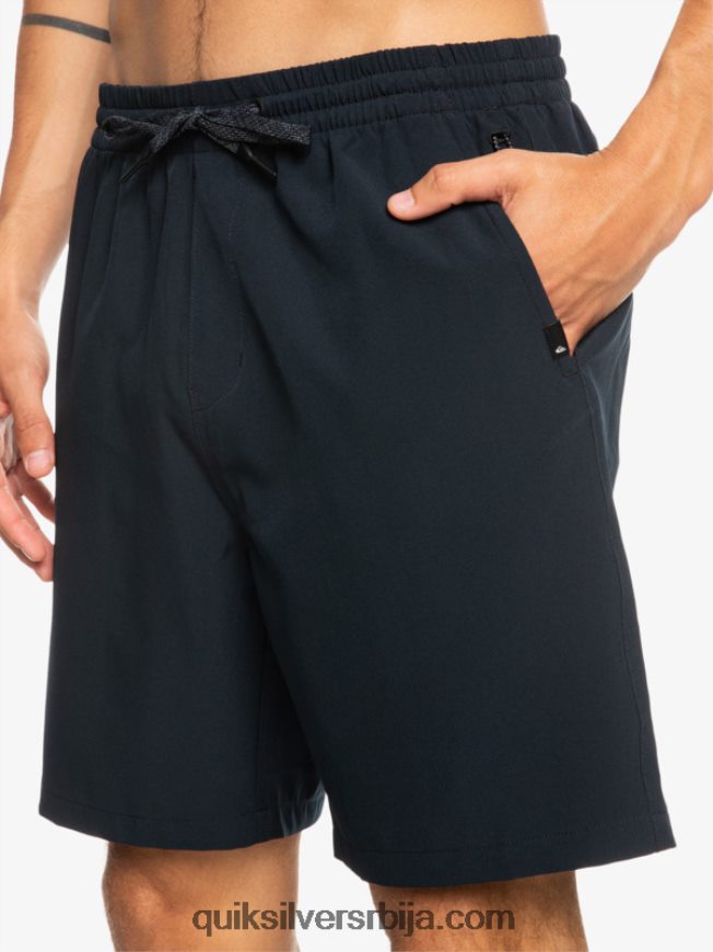 мушкарци Quiksilver океански еластични 18 амфибијски шорц црн Z824VN342