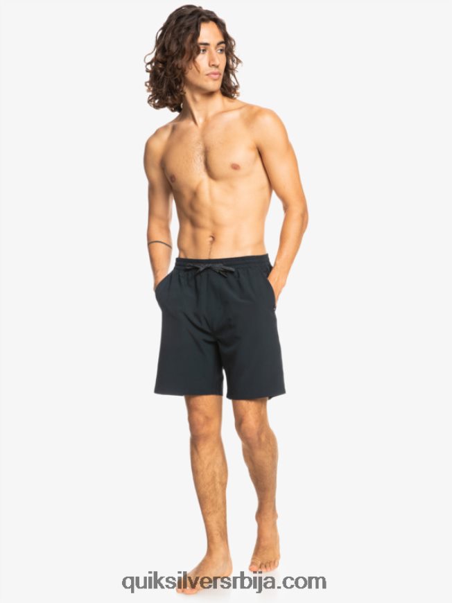 мушкарци Quiksilver океански еластични 18 амфибијски шорц црн Z824VN342