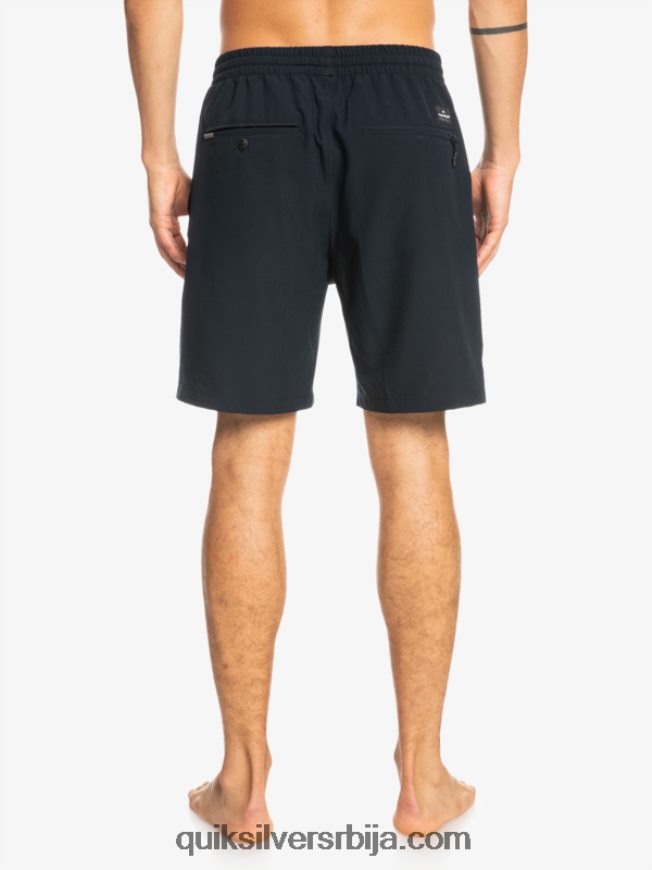 мушкарци Quiksilver океански еластични 18 амфибијски шорц црн Z824VN342