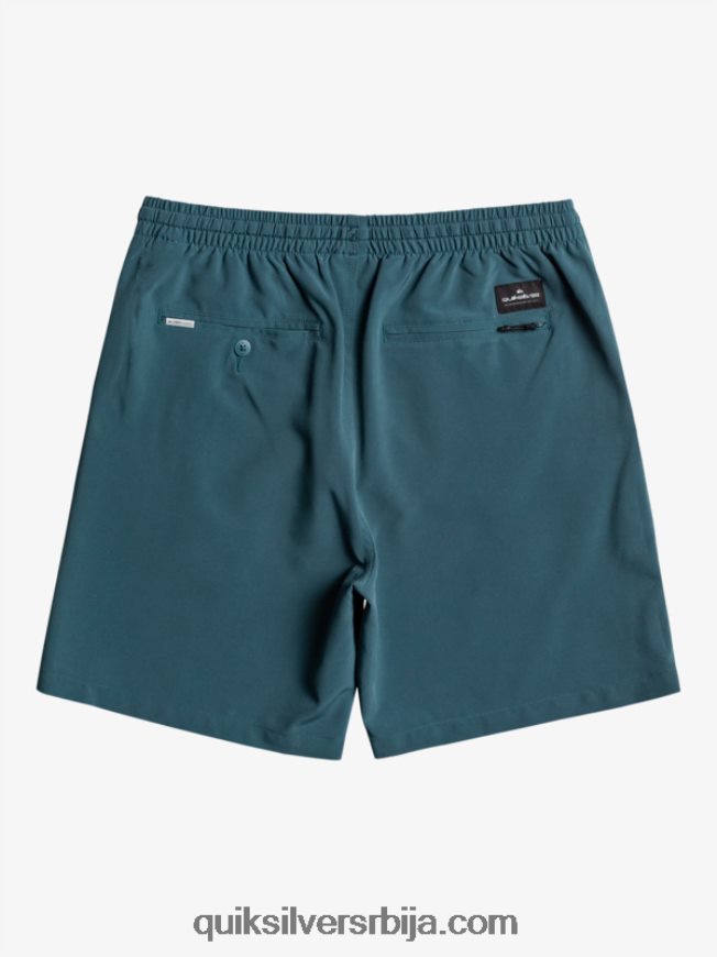 мушкарци Quiksilver океански еластични 18 амфибијски шорц поноћна морнарица Z824VN345