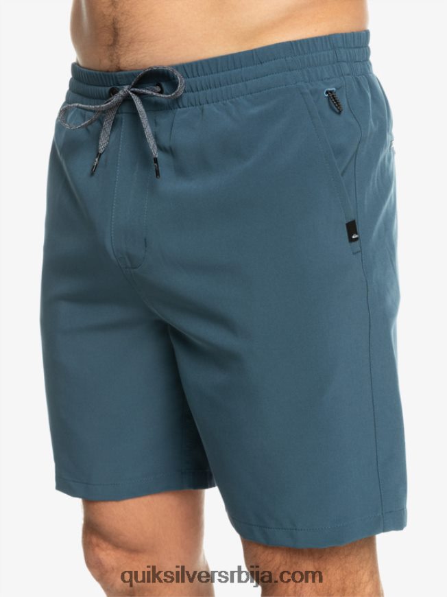 мушкарци Quiksilver океански еластични 18 амфибијски шорц поноћна морнарица Z824VN345