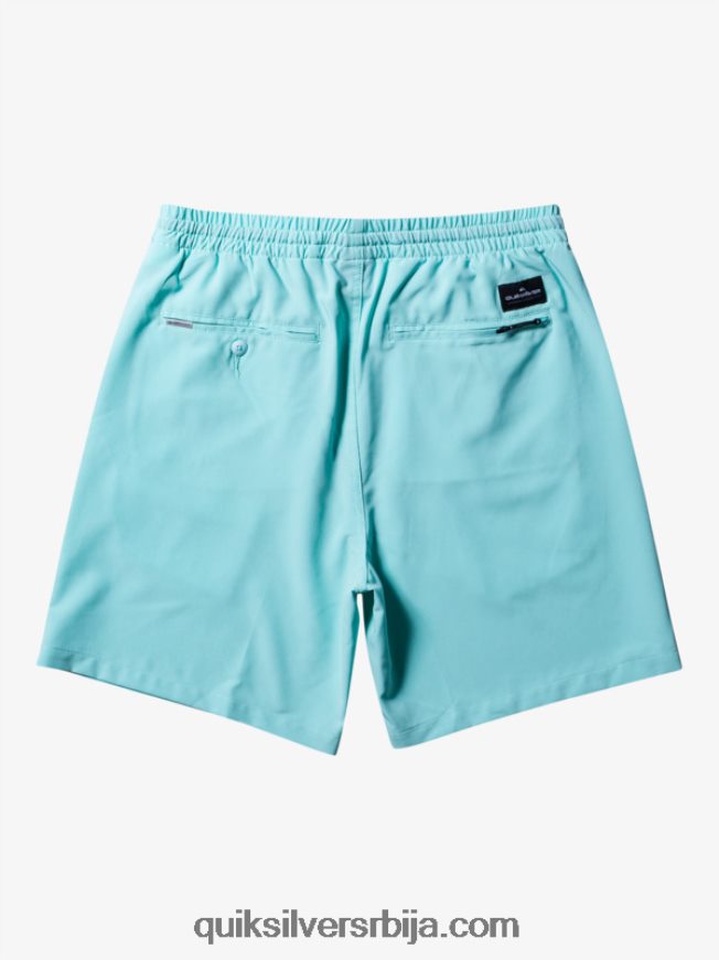 мушкарци Quiksilver океански еластични 18 амфибијски шорц анђео плави Z824VN346