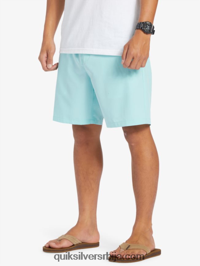 мушкарци Quiksilver океански еластични 18 амфибијски шорц анђео плави Z824VN346