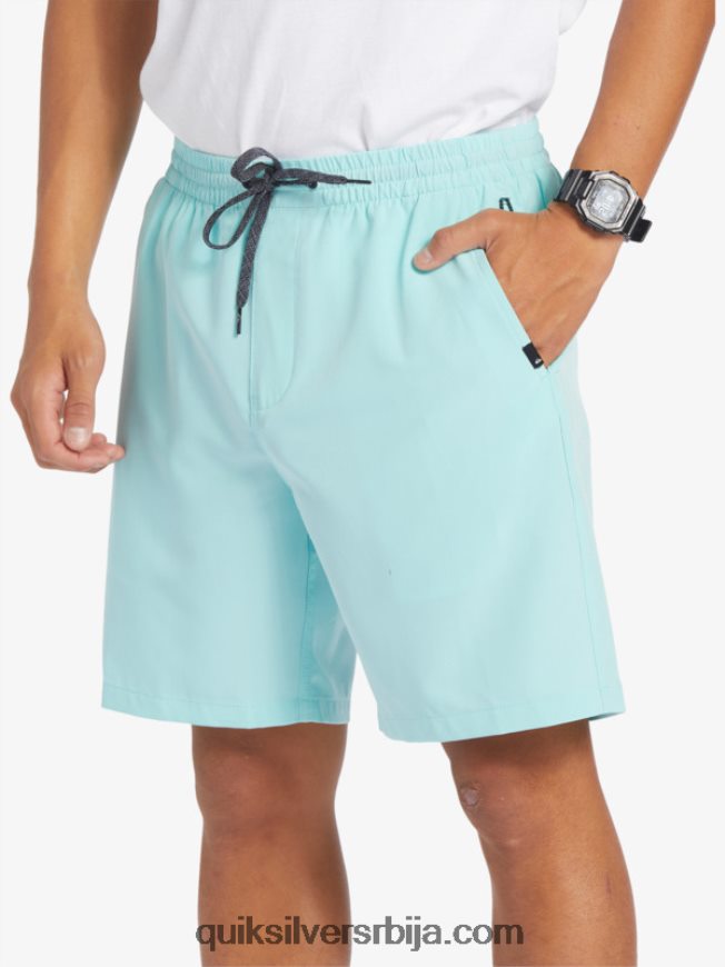 мушкарци Quiksilver океански еластични 18 амфибијски шорц анђео плави Z824VN346