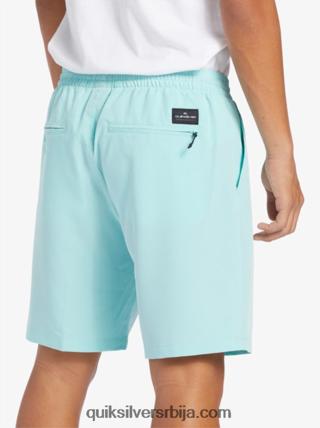 мушкарци Quiksilver океански еластични 18 амфибијски шорц анђео плави Z824VN346
