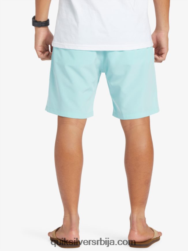 мушкарци Quiksilver океански еластични 18 амфибијски шорц анђео плави Z824VN346