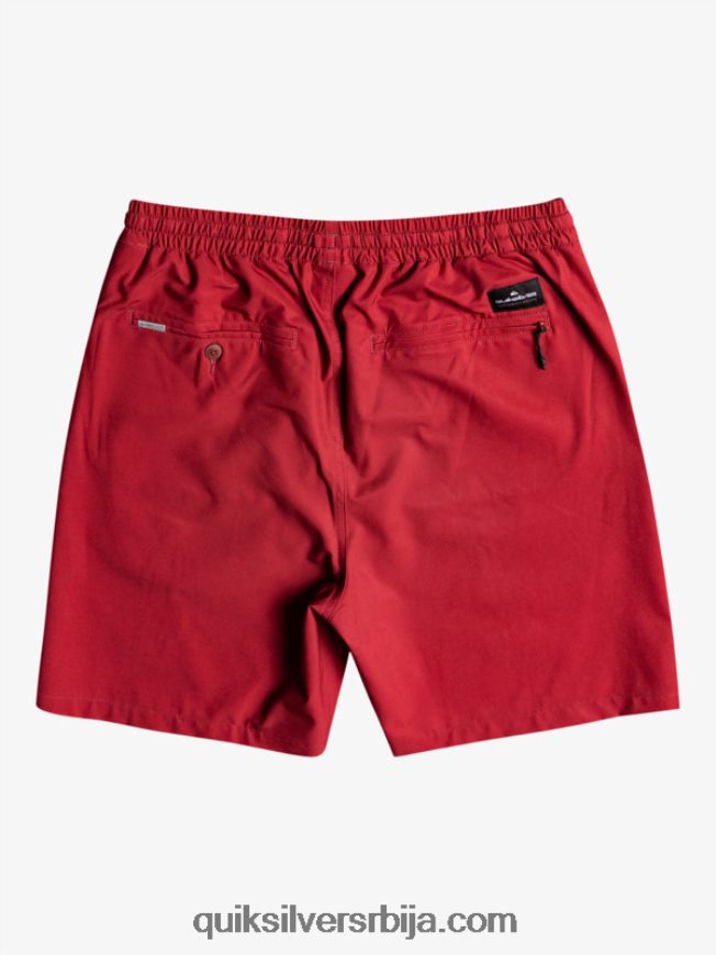 мушкарци Quiksilver океански еластични 18 амфибијски шорц рубинско вино Z824VN350