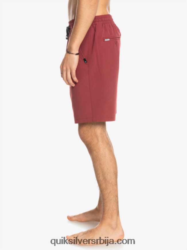 мушкарци Quiksilver океански еластични 18 амфибијски шорц рубинско вино Z824VN350