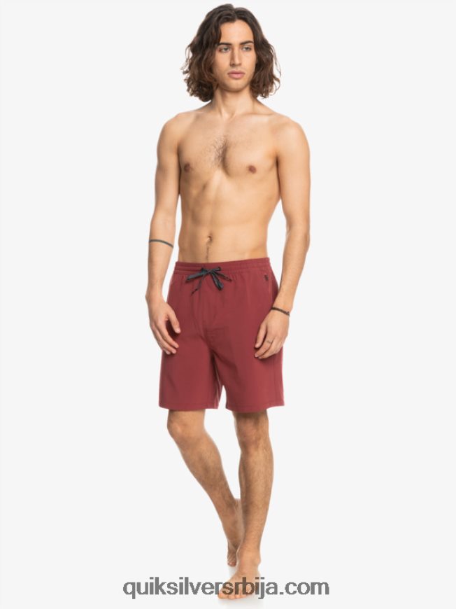 мушкарци Quiksilver океански еластични 18 амфибијски шорц рубинско вино Z824VN350