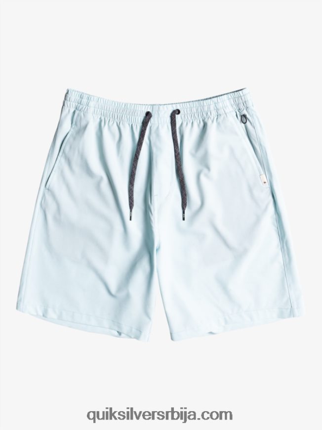мушкарци Quiksilver океански еластични 18 амфибијски шорц ледена аква Z824VN351