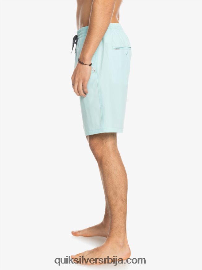 мушкарци Quiksilver океански еластични 18 амфибијски шорц ледена аква Z824VN351