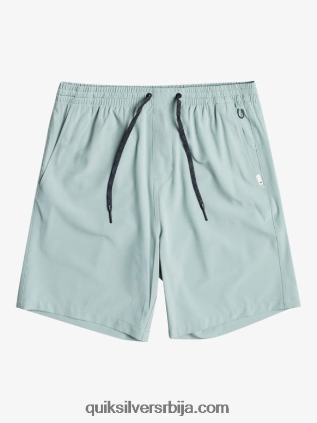 мушкарци Quiksilver океански еластични 18 амфибијски шорц зелени миље Z824VN352