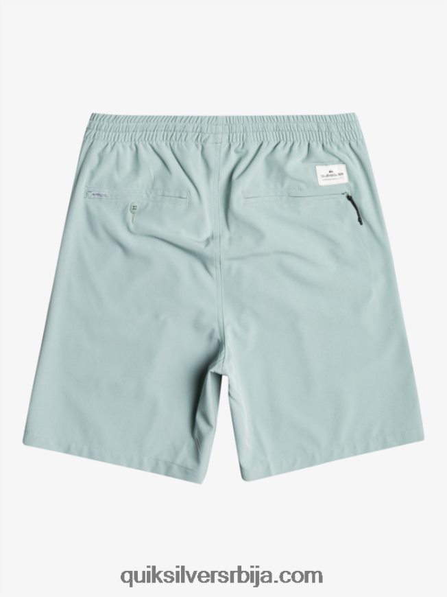 мушкарци Quiksilver океански еластични 18 амфибијски шорц зелени миље Z824VN352
