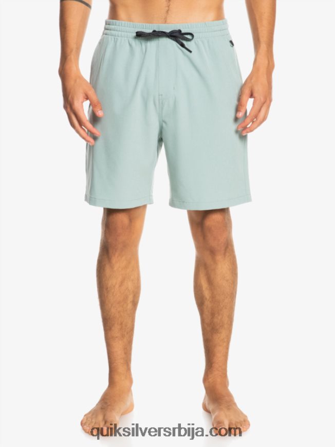 мушкарци Quiksilver океански еластични 18 амфибијски шорц зелени миље Z824VN352