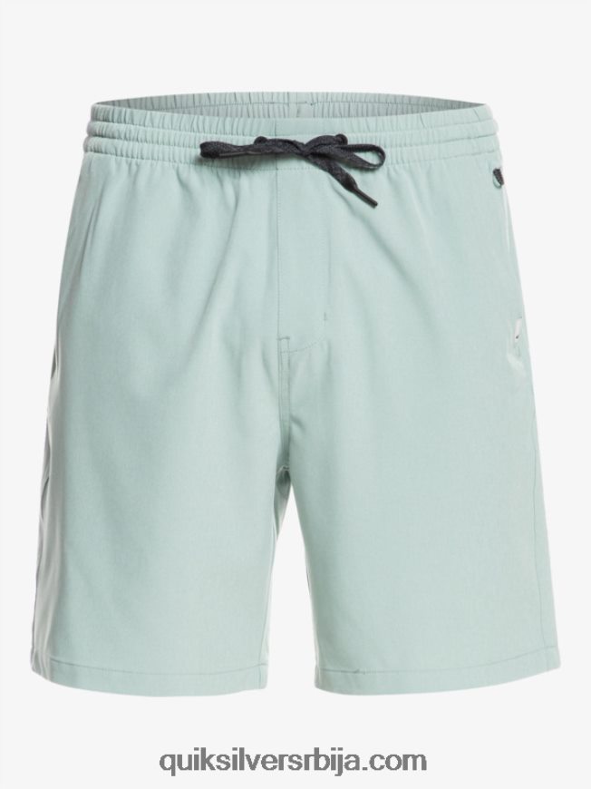 мушкарци Quiksilver океански еластични 18 амфибијски шорц зелени миље Z824VN352
