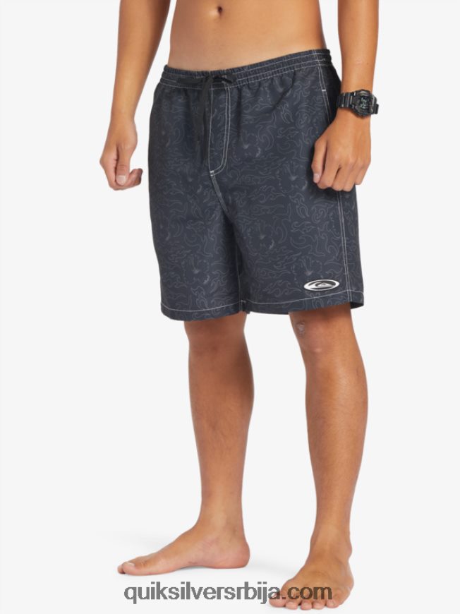 мушкарци Quiksilver сатурн 18 волеја црн Z824VN583