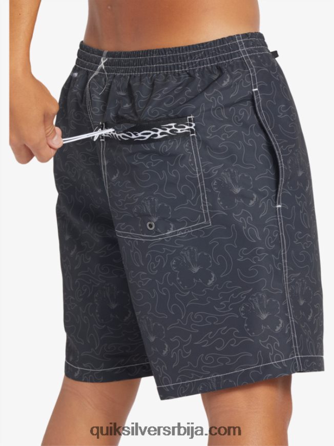 мушкарци Quiksilver сатурн 18 волеја црн Z824VN583