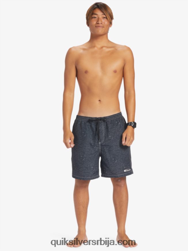 мушкарци Quiksilver сатурн 18 волеја црн Z824VN583
