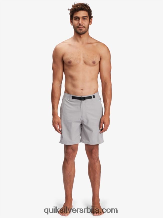 мушкарци Quiksilver Ватерман азимутх ампхибиан 18 шорц звоник сива Z824VN789
