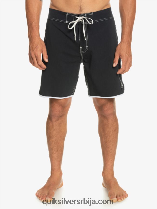 мушкарци Quiksilver оригиналне пансионске шортс 18 црн Z824VN86
