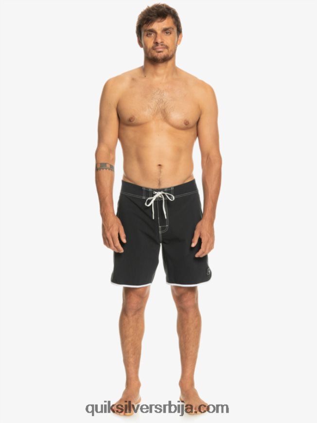 мушкарци Quiksilver оригиналне пансионске шортс 18 црн Z824VN86