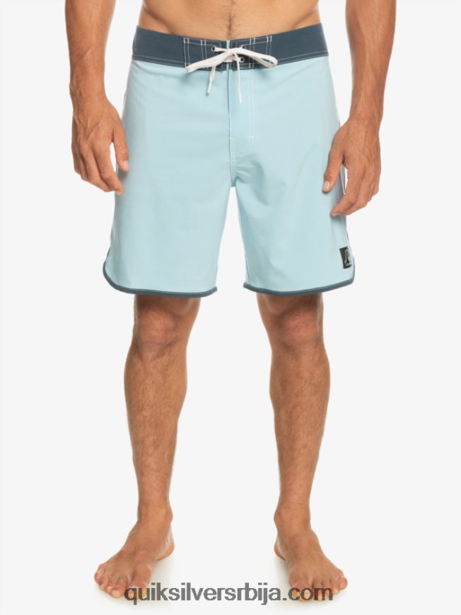 мушкарци Quiksilver оригиналне пансионске шортс 18 небеско плаветнило Z824VN88