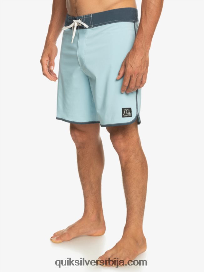мушкарци Quiksilver оригиналне пансионске шортс 18 небеско плаветнило Z824VN88