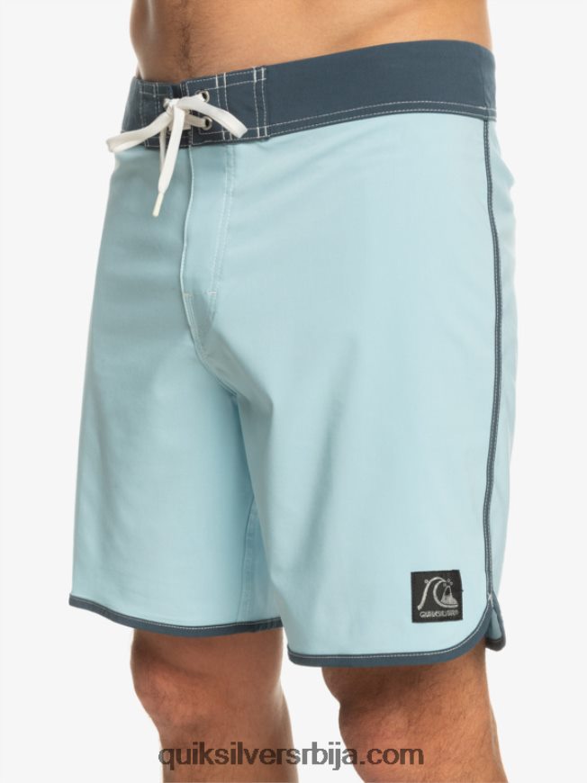 мушкарци Quiksilver оригиналне пансионске шортс 18 небеско плаветнило Z824VN88