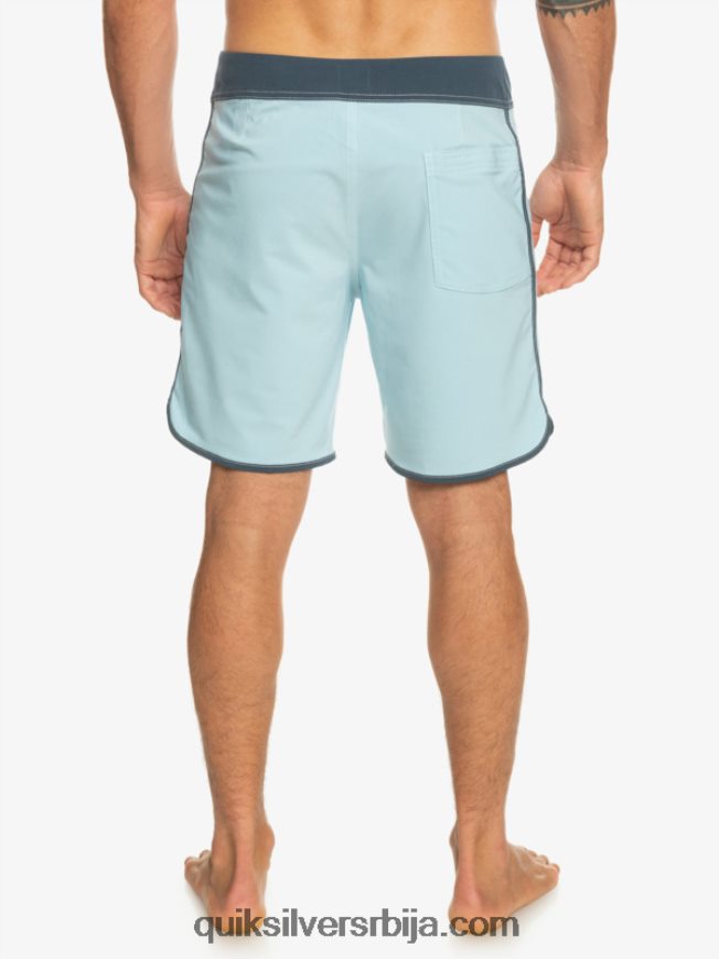 мушкарци Quiksilver оригиналне пансионске шортс 18 небеско плаветнило Z824VN88