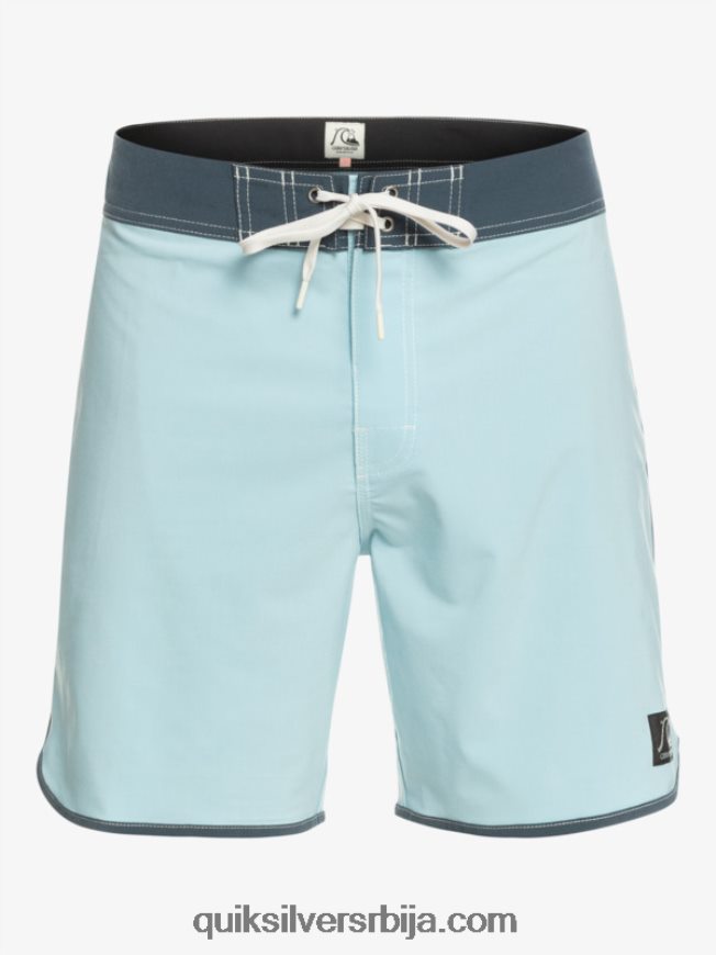 мушкарци Quiksilver оригиналне пансионске шортс 18 небеско плаветнило Z824VN88
