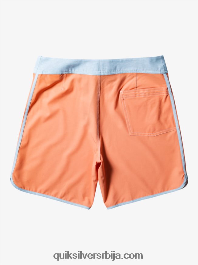 мушкарци Quiksilver оригиналне пансионске шортс 18 бакар тан Z824VN90