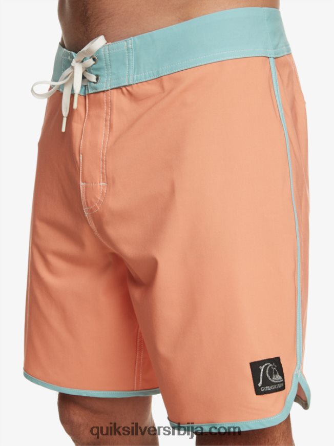 мушкарци Quiksilver оригиналне пансионске шортс 18 бакар тан Z824VN90