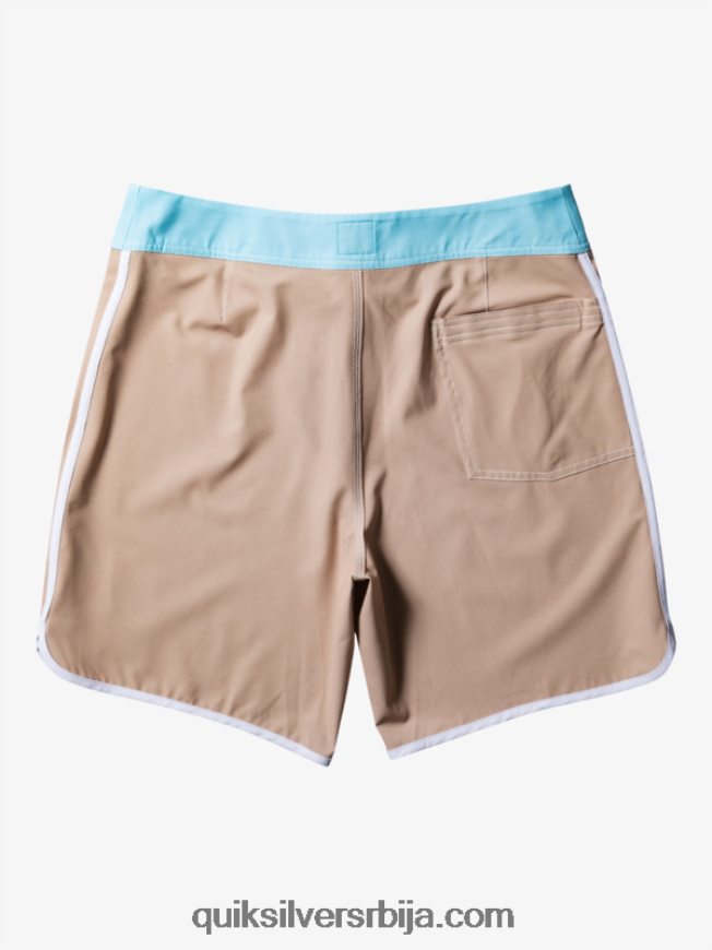 мушкарци Quiksilver оригиналне пансионске шортс 18 маслинасто сива Z824VN91