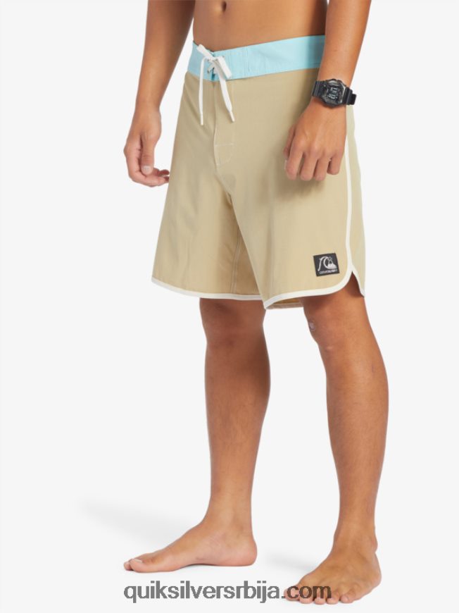 мушкарци Quiksilver оригиналне пансионске шортс 18 маслинасто сива Z824VN91