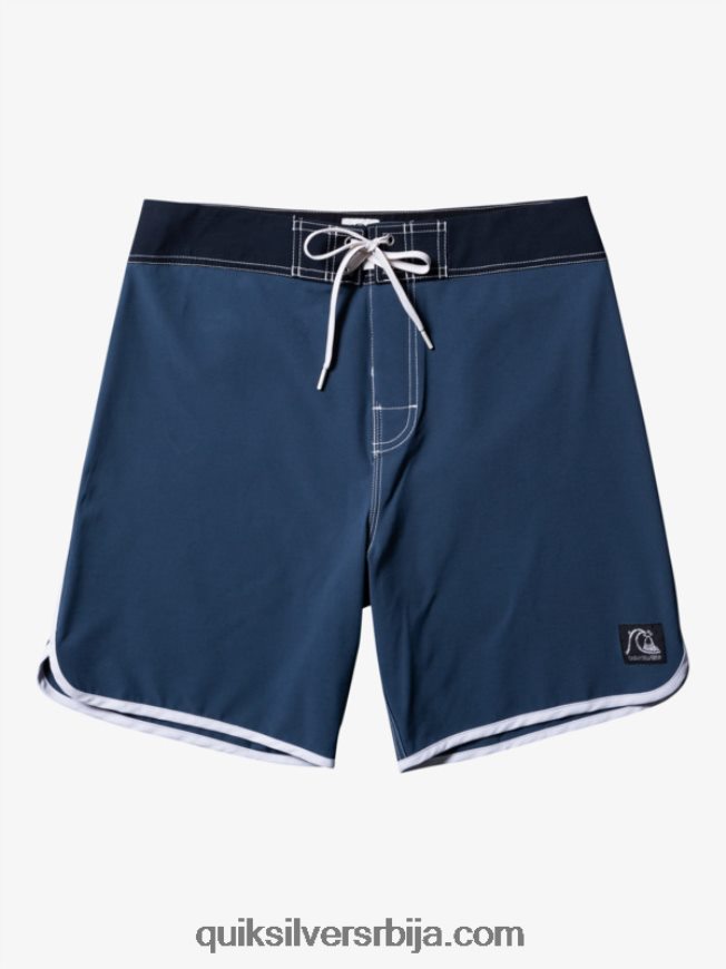 мушкарци Quiksilver оригиналне пансионске шортс 18 поноћна морнарица Z824VN92