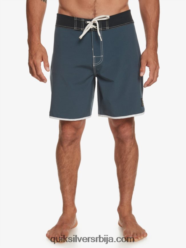 мушкарци Quiksilver оригиналне пансионске шортс 18 поноћна морнарица Z824VN92