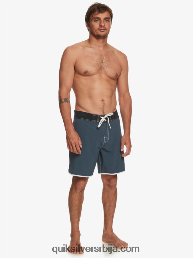 мушкарци Quiksilver оригиналне пансионске шортс 18 поноћна морнарица Z824VN92