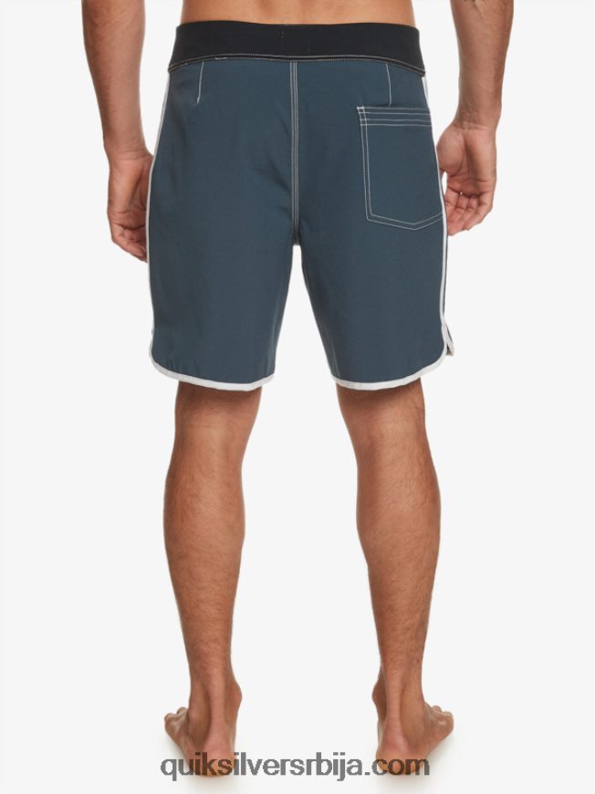 мушкарци Quiksilver оригиналне пансионске шортс 18 поноћна морнарица Z824VN92